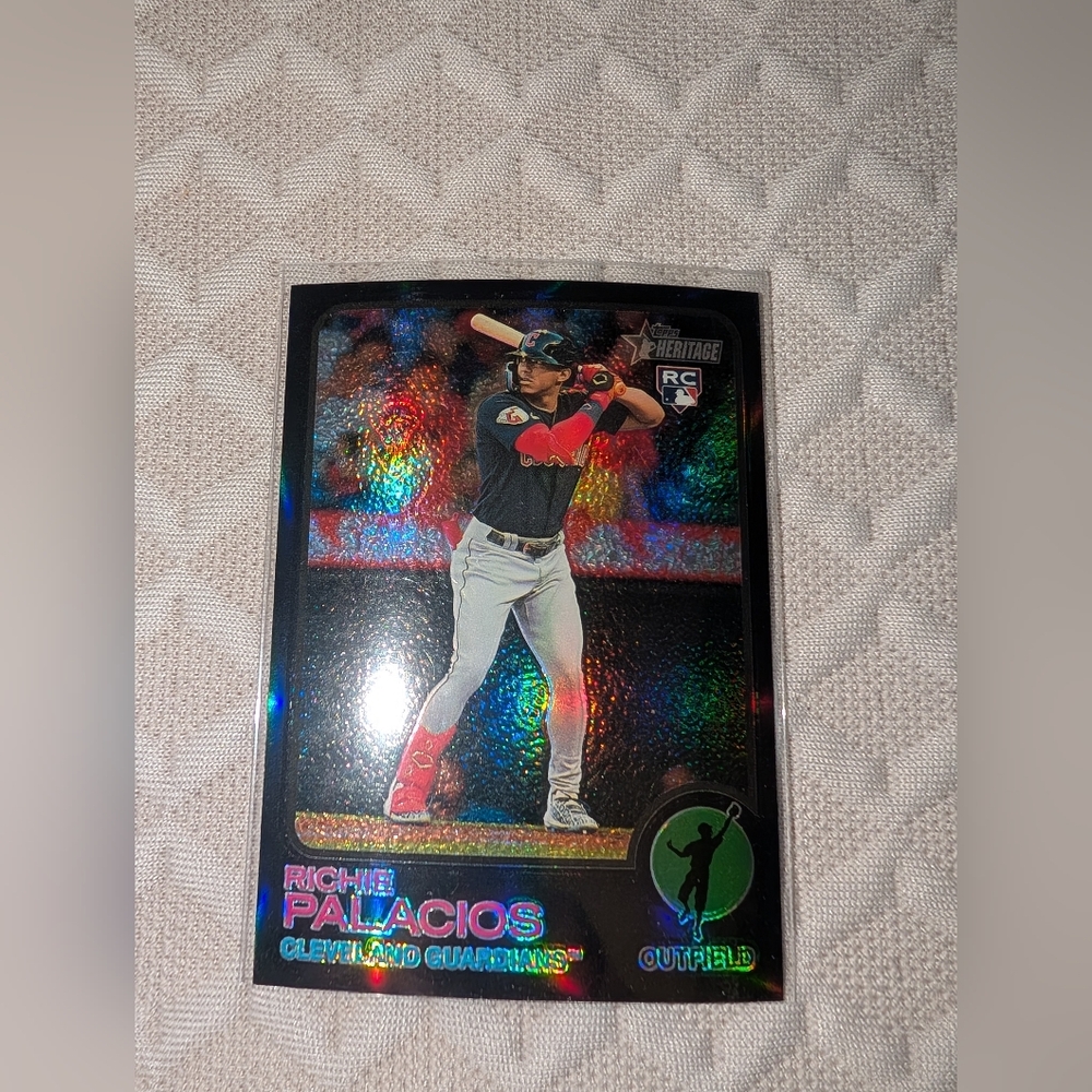 Ritchie Palacios 2022 Topps limited edition Black card. 31 of 73.